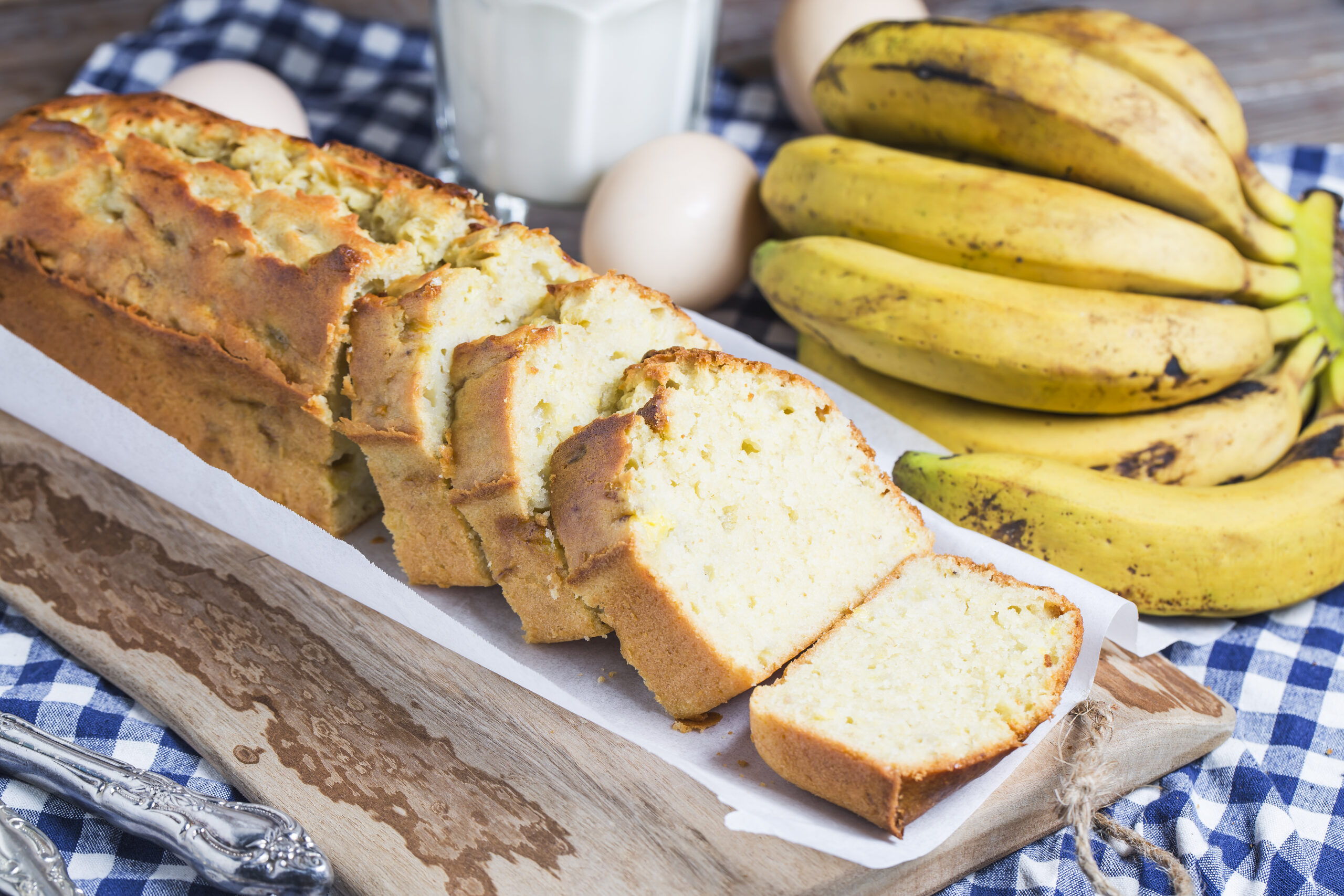 Wie backt man Bananenbrot